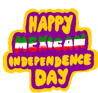 Mexican Independence Day Happy Mexican Independence Day Sticker