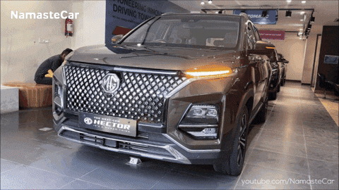 Mg Hector Plus Cars GIF