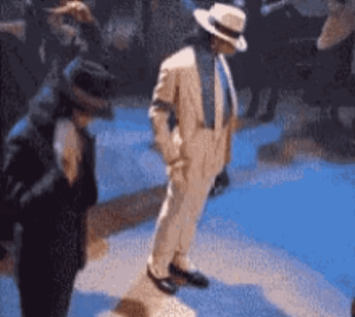 Michael Jackson Anti Gravity Lean GIF