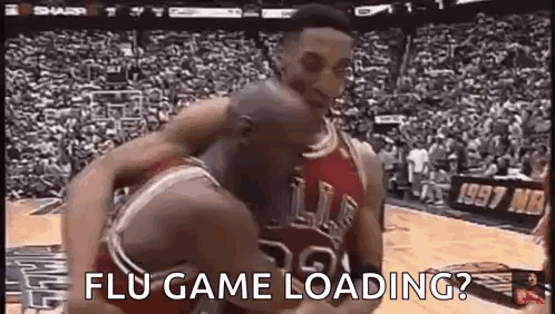 Michael Jordan Flu Jordan Flu Game GIF