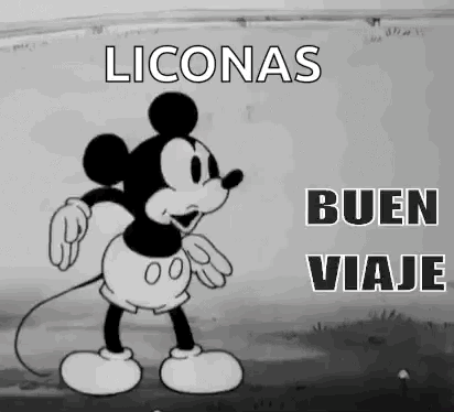 Mickey Buen Viaje GIF