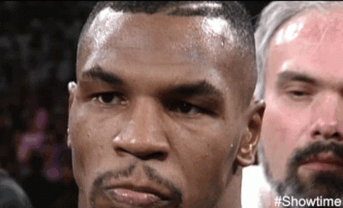 Mike Tyson Stare GIF