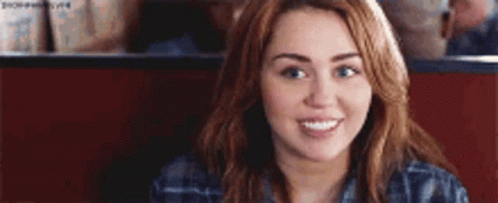 Miley Cyrus Wink GIF