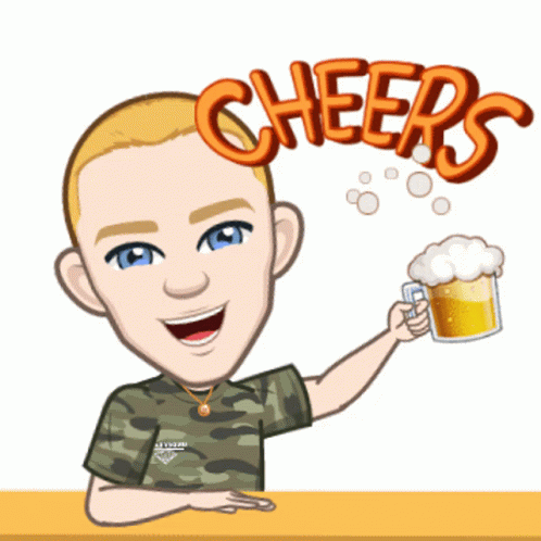 Militar Cheers GIF