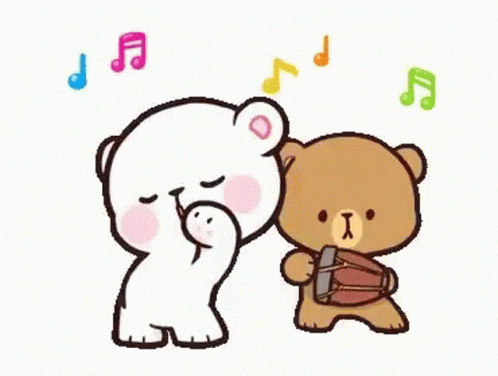 Milk And Mocha Bears Music Lovers GIF