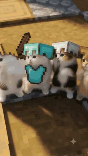 Minecraft Cat GIF