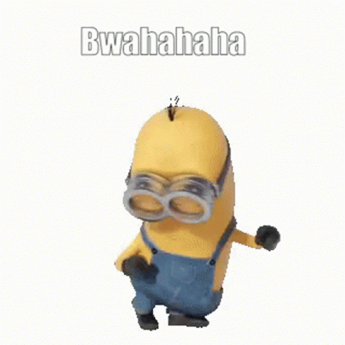 Minion Bwahaha GIF