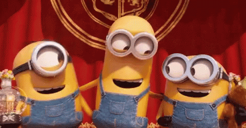 Minions Hug GIF