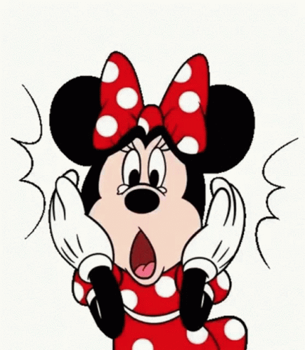 Minnie Mouse Fainting GIF