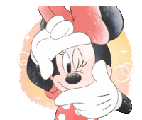 Minnie Sizing U Up Sticker