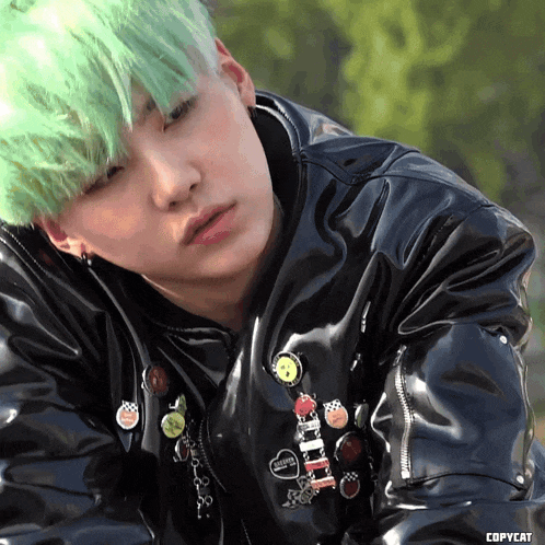 Mint Yoongi Min Yoongi GIF