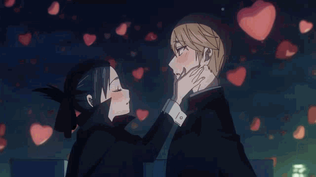 Miyuki Shirogane Kaguya Shinomiya GIF
