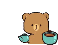 Mocha Cute Sticker