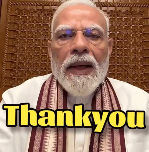 Modi Ji Thank You GIF