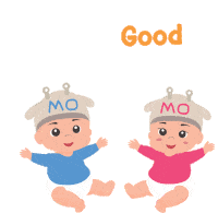 Momohouse Good Morning Sticker
