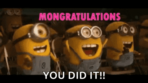 Mongratulations Congratulations GIF