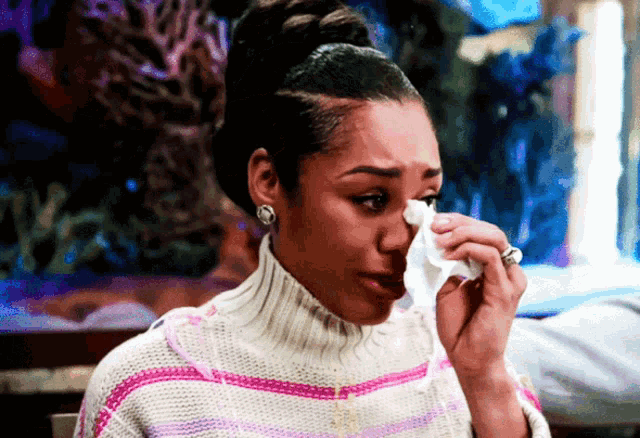 Monique Samuels Crying GIF