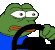 Monkasteer Scared Sticker