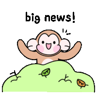 Monkey Animal Sticker