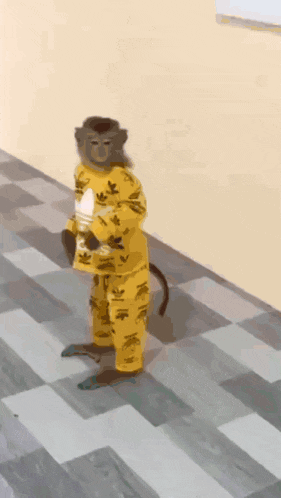 Monkey Drip GIF