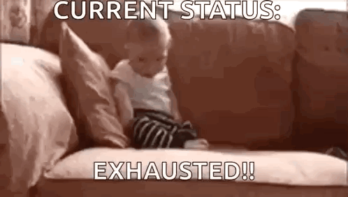 Mood Exhausted GIF