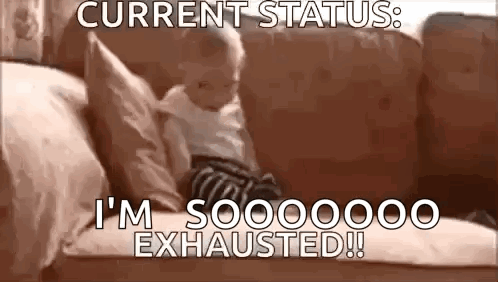 Mood Exhausted GIF