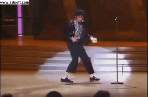 Moonwalk Michael Jackson GIF