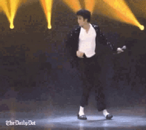Moonwalk Michael GIF
