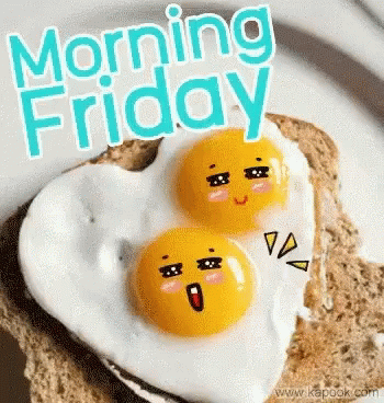 Morning Friday Toast GIF