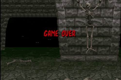 Mortal Kombat - Game Over Mk GIF