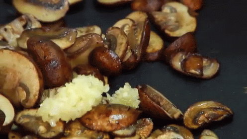 Mother'S Day Brunch Idea: Spinach, Mushroom, And Sourdough Strata GIF