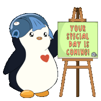 Motivation Penguin Sticker