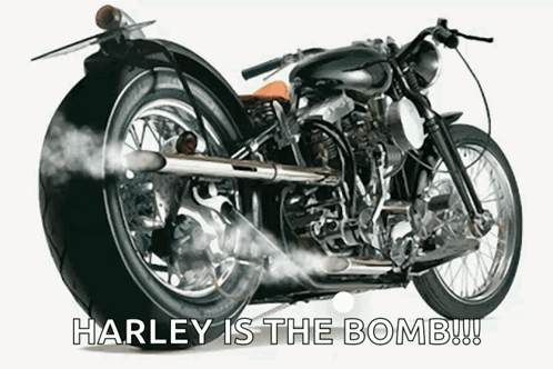 Motorcycle Harley Davidson GIF