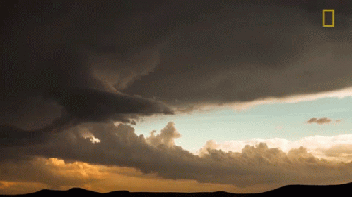 Moving Clouds World Meteorological Day GIF