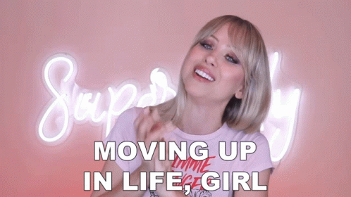Moving Up In Life Girl Superholly GIF