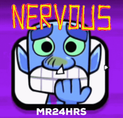 Mr24hrs Nervous GIF