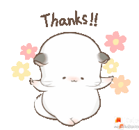 Muddu Thanks Sticker