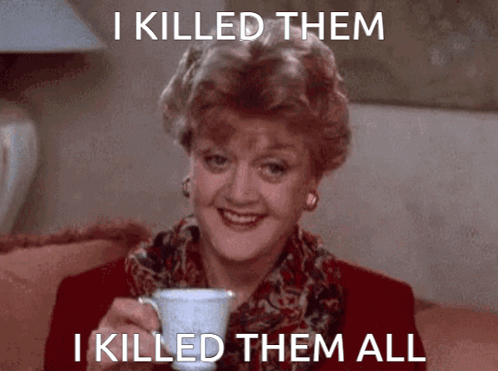 Murder She Wrote Jessica Fletcher GIF