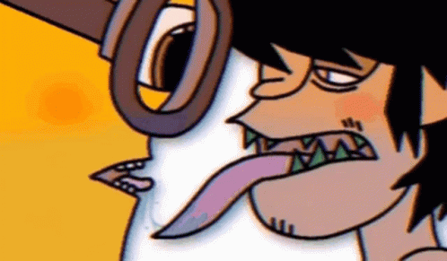 Murdoc Gorillaz Minions GIF