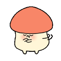 Mushroom Cute Sticker