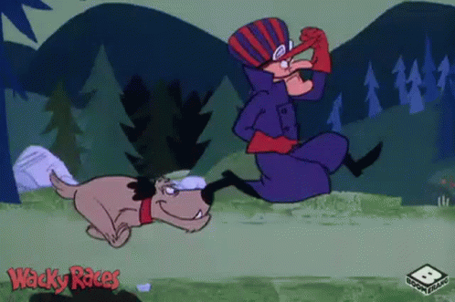 Mutlley Pega O Vigarista Cartoon GIF