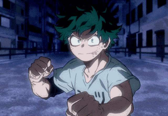 My Hero Academia Deku GIF