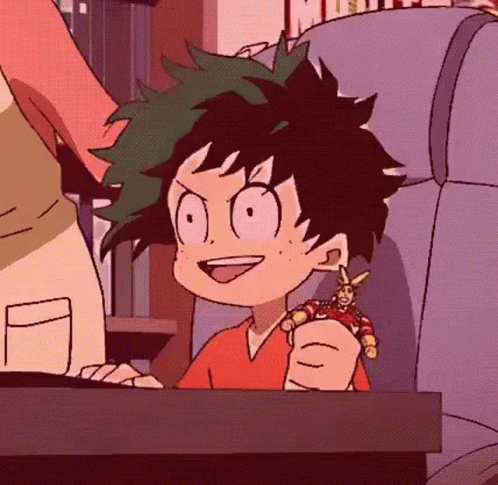 My Hero Academia Deku GIF