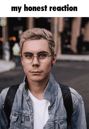 My Honest Reaction Smart Guy With Glasses Meme