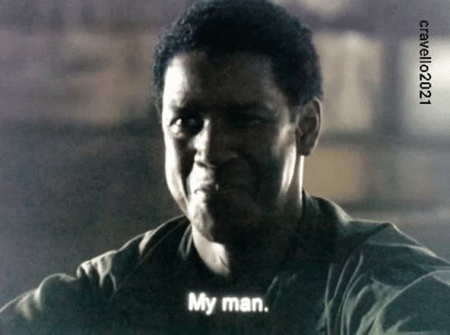 My Man Denzel GIF
