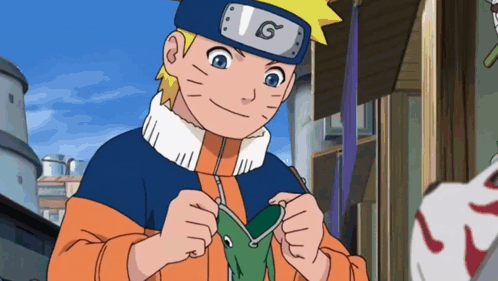 Naruto Frog Wallet GIF