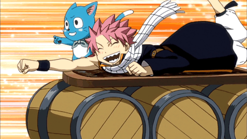 Natsu Happy GIF