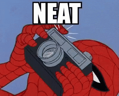 Neat Spiderman GIF
