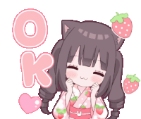 Neko Ok Sticker