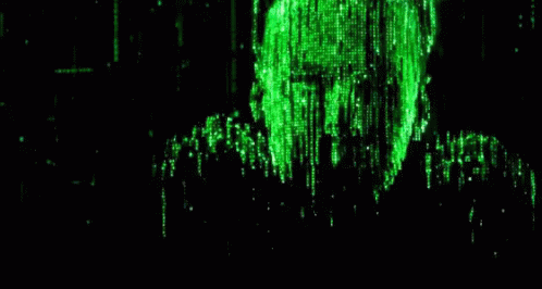 Neo Re-materializing - The Matrix Reloaded GIF